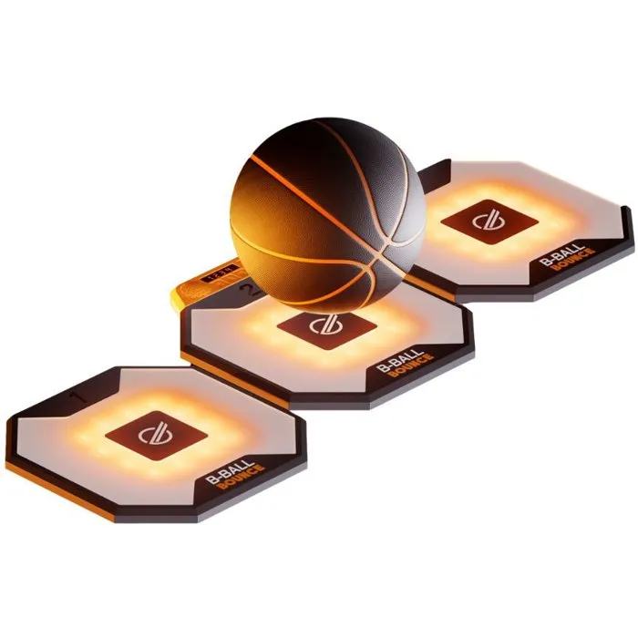 Smart Ball Strikesphere B-Ball Bounce - Ballon d'entraînement basketball avec 3 cibles connectées