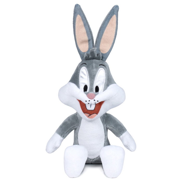 PLAY BY PLAY Peluche Bugs Bunny Looney Tunes 25 cm - Figurine assise en peluche de 25 cm PLAY BY PLAY Peluche Bugs Bunny Looney Tunes 25 cm - Figurine assise en peluche de 25 cm