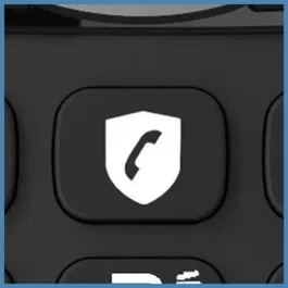 Alcatel Téléphone fixe sans fil F860 Voice Duo Noir avec blocage d'appels indésirables, répondeur 14 min, grand écran, répertoire 100 noms