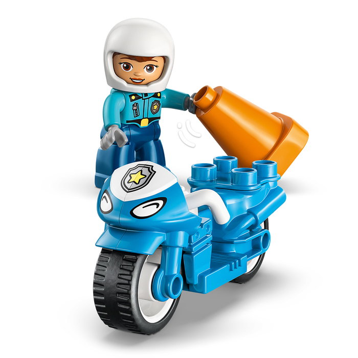 LEGO DUPLO Moto de Police Bleue 10471