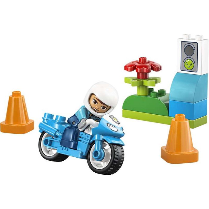 LEGO DUPLO Moto de Police Bleue 10471