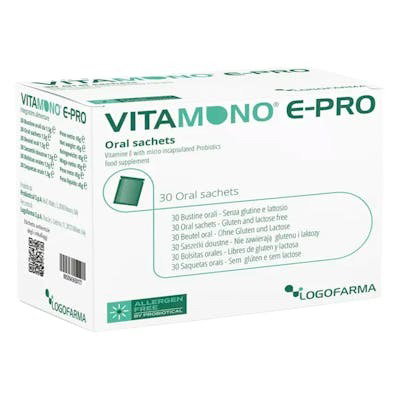 Boderm Vitamono E-Pro - Complément Alimentaire - 30 Sachets Boderm Vitamono E-Pro - Complément Alimentaire - 30 Sachets