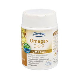 Dietisa Omegas 3-6-9 60 perlas