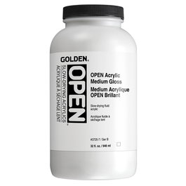 Golden OPEN Acryl.Medio Gloss 946 ml