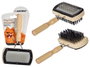 Mascow Brosse Double pour Animaux avec Rouleau et Manche 17x18x5 cm (Set de 24)