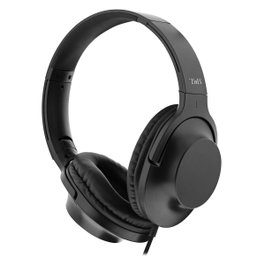T'nB Casque TV Filaire Noir avec Jack 3,5mm
