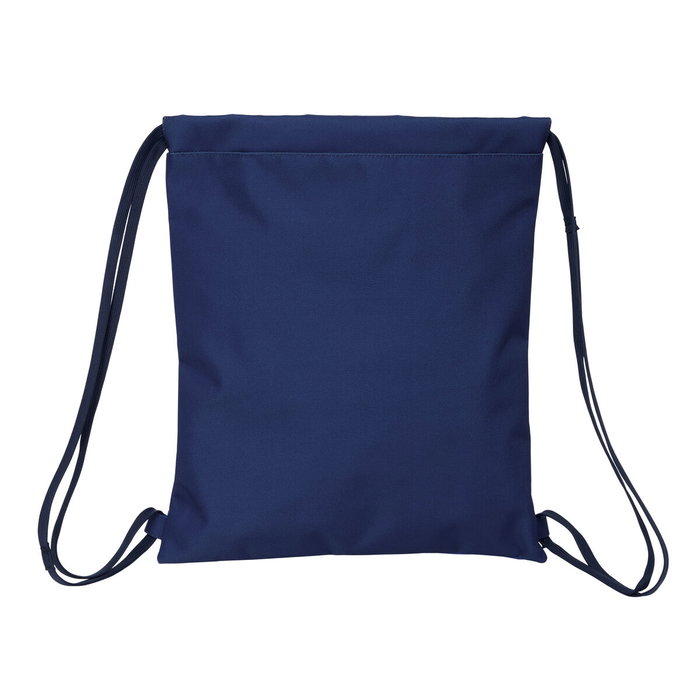 Sac à dos serré par des ficelles Kappa Rain Blue marine 35 x 40 x 1 cm