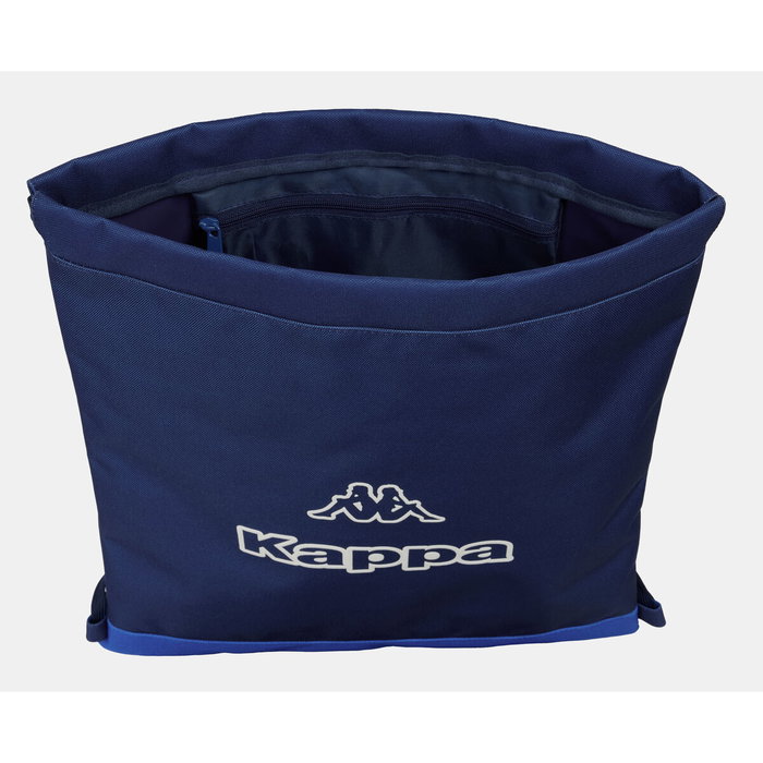 Sac à dos serré par des ficelles Kappa Rain Blue marine 35 x 40 x 1 cm