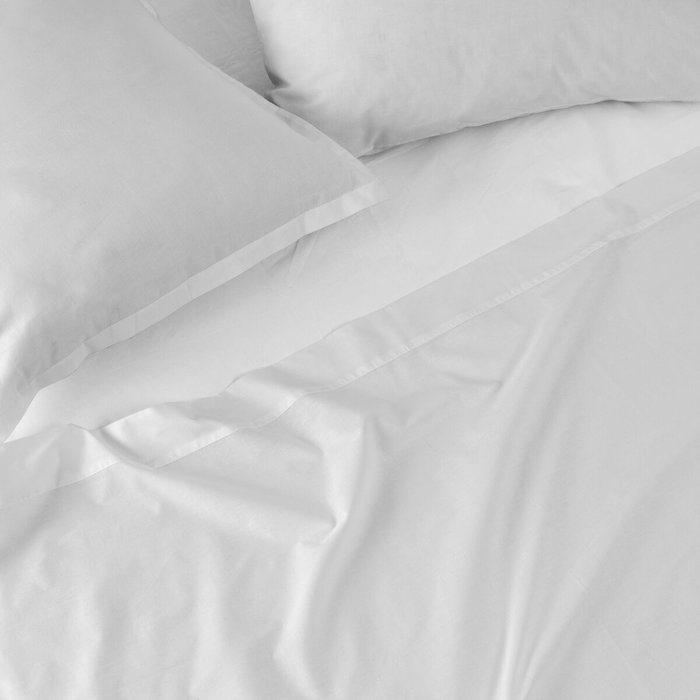 Drap HappyFriday Basic Blanc 160 x 270 cm Drap HappyFriday Basic Blanc 160 x 270 cm