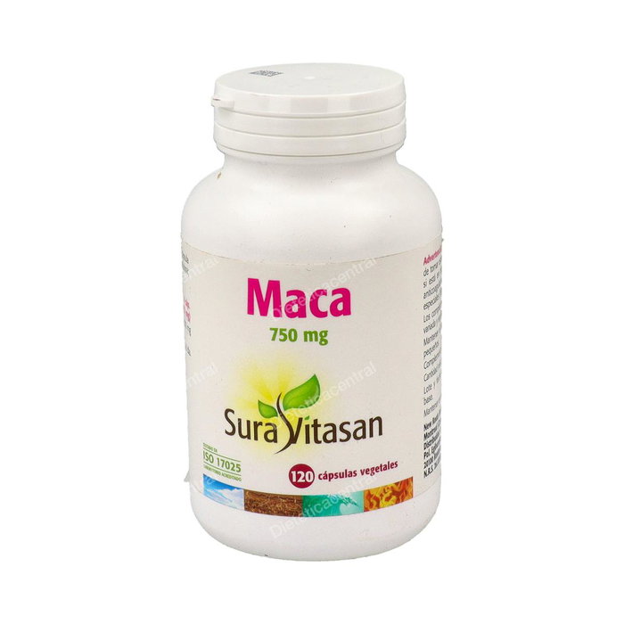 Sura Vitasan Maca 120 capsules de 750 mg