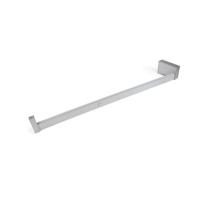 Emuca Barre de penderie Castor avec LED et détecteur de mouvement, 708 mm, Anodisé mat Emuca Barre de penderie Castor avec LED et détecteur de mouvement, 708 mm, Anodisé mat