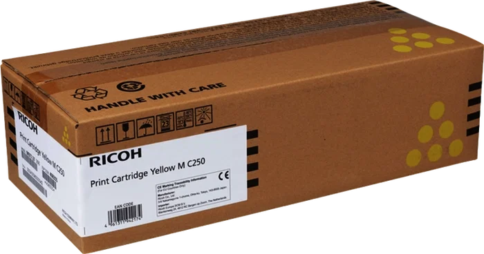 Ricoh Toner Jaune Compatible MC250 / 408355 pour M C250FWB et P C300W