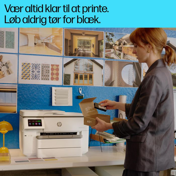 HP Imprimante Multifonction (Tout-en-un) Grand Format OfficeJet Pro 9730e - A3, Couleur, WiFi, Scanner, Impression Recto-Verso, Écran Tactile