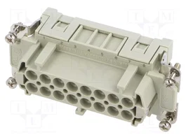 ILME Insert de contact HDC CCE femelle 16 broches 16A 600V