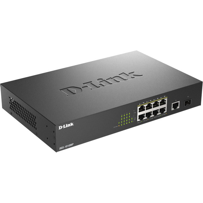 D-Link DGS-1010MP/E Switch Gigabit 10 ports avec PoE+
