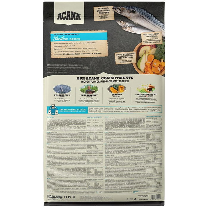 Nourriture Acana Pacifica Poisson 6 Kg Nourriture Acana Pacifica Poisson 6 Kg