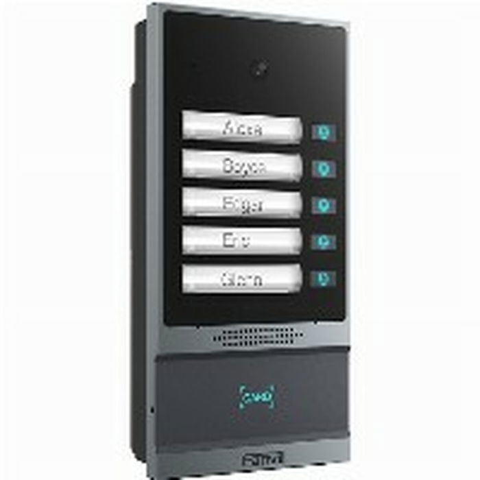 Interphone Vidéo Intelligent Fanvil i63 Noir Aluminium
