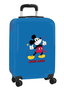 Safta Valise Cabine 20" Mickey Mouse Only One 34.5 x 55 x 20 cm - Valise pour Enfants de 3 Ans, Polyester, Bleu Marine