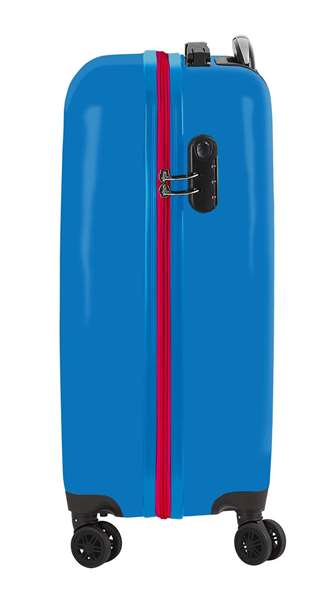 Safta Valise Cabine 20" Mickey Mouse Only One 34.5 x 55 x 20 cm - Valise pour Enfants de 3 Ans, Polyester, Bleu Marine