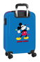 Safta Valise Cabine 20" Mickey Mouse Only One 34.5 x 55 x 20 cm - Valise pour Enfants de 3 Ans, Polyester, Bleu Marine