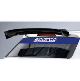 Sparco Parasol Arrière Bleu S099098AZ - 120 x 10 cm - Adhésif
