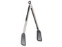 Kinvara Pinza de Cuisine en Nylon et Acier Inoxydable Gris 33 cm (Set de 36)