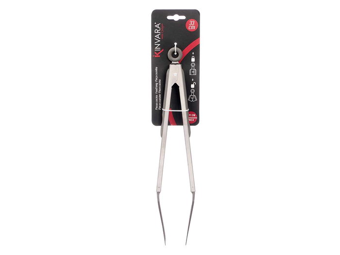Kinvara Pinza de Cuisine en Nylon et Acier Inoxydable Gris 33 cm (Set de 36) Kinvara Pinza de Cuisine en Nylon et Acier Inoxydable Gris 33 cm (Set de 36)