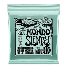ERNIEBALL Jeu de cordes électrique MONDO 10.5-52