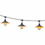 Lumisky Vinty Light Solar - Guirlande solaire 6 m avec 10 ampoules LED blanc chaud