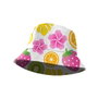 Karacter Bonnet enfant de pêcheur modèle Bucke Fruit pour 8 ans en coton - 50 cm de circonférence, dimensions couronne 20x20x9 cm