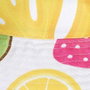 Karacter Bonnet enfant de pêcheur modèle Bucke Fruit pour 8 ans en coton - 50 cm de circonférence, dimensions couronne 20x20x9 cm