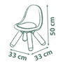 Smoby Chaise bleue pour enfant à partir de 18 mois