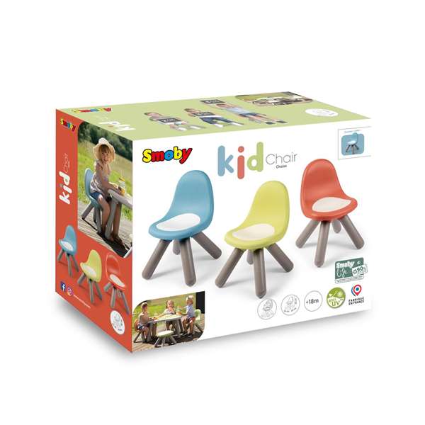 Smoby Chaise bleue pour enfant à partir de 18 mois Smoby Chaise bleue pour enfant à partir de 18 mois