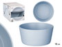 Vessia Assiette Creuse Lisse Bleu 15 cm - Céramique (Set de 24)