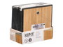 Kipit Boîte Pliable Organisatrice Bambou Noir 32x32x1.5 cm (Set de 24)