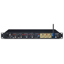 TASCAM Mz-123Bt Table de mixage audio 3 canaux Bluetooth entrées micro sorties balancées rack 1U