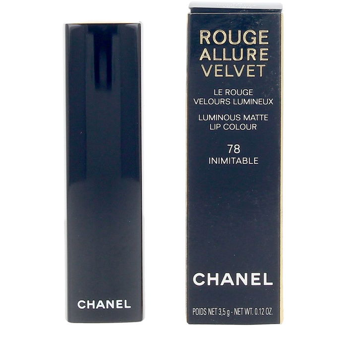 Chanel Rouge Allure Velvet Rouge à Lèvres - Teinte 78 Inimitable - 3.6 gr