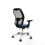 Piqueras y Crespo Chaise de Bureau 3D086G0 Bleu ciel