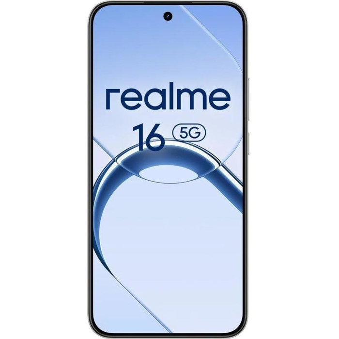 Realme 16 5G Smartphone 256 Go 8 Go RAM Blanc – Écran AMOLED 120 Hz Realme 16 5G Smartphone 256 Go 8 Go RAM Blanc – Écran AMOLED 120 Hz