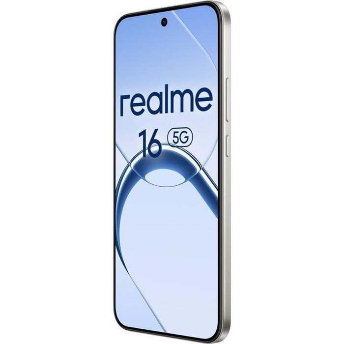 Realme 16 5G Smartphone 256 Go 8 Go RAM Blanc – Écran AMOLED 120 Hz Realme 16 5G Smartphone 256 Go 8 Go RAM Blanc – Écran AMOLED 120 Hz