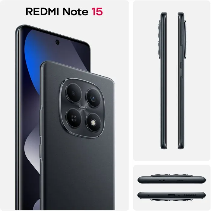 Xiaomi Redmi Note 15 6 GB RAM 128 GB Noir