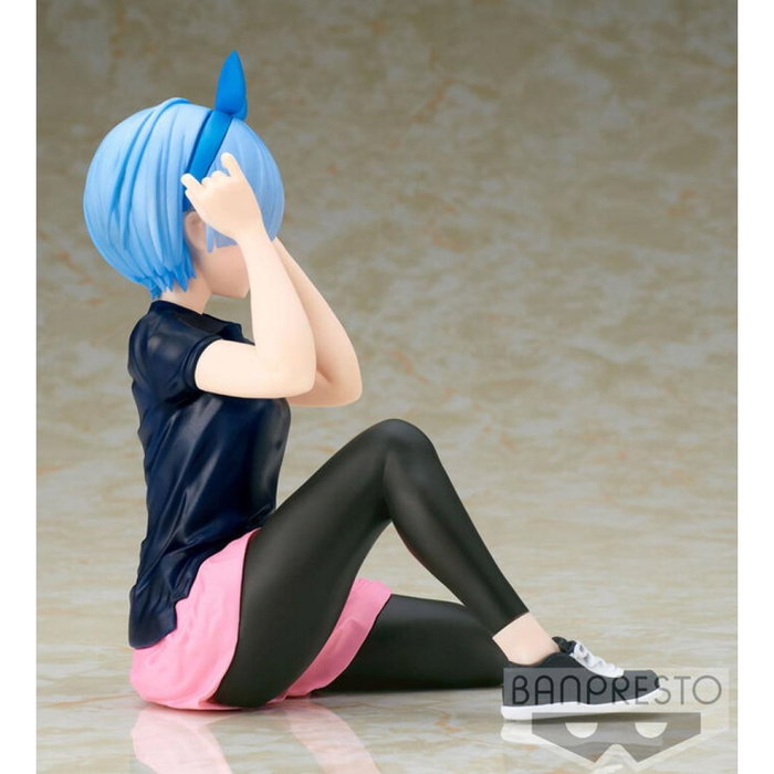 Banpresto Figurine Re:Zero Starting Life in Another World Relax Time Rem 14cm PVC Banpresto Figurine Re:Zero Starting Life in Another World Relax Time Rem 14cm PVC
