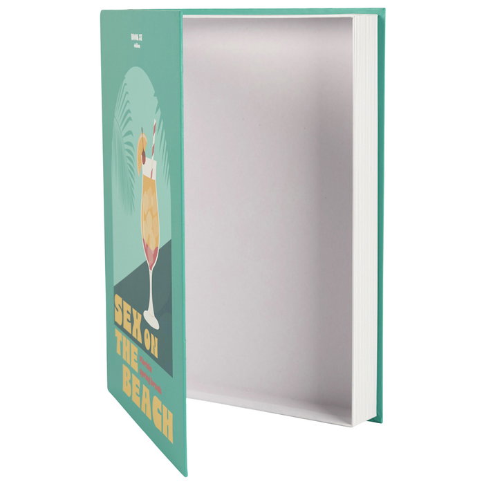 Home Deco Factory Boîte de rangement en forme de livre Cocktails