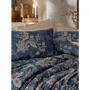 Parure de lit King Size en satin beige, 1 housse de couette 240 x 220 cm + 2 taies d'oreiller 60 x 60 cm
