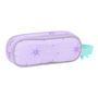 Trousse Fourre-Tout Double Frozen Spirit Lila 21 x 8 x 6 cm