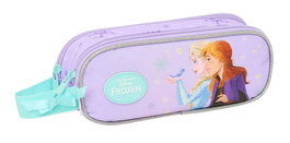 Safta Boîte de rangement double Frozen Spirit - 21 x 8 x 6 cm - Porte-tout pour enfant - À partir de 3 ans