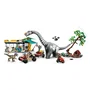 Lego 76973 Jurassic World - Set de Construction La Poursuite du Vélociraptor et du Titanosaure - 582 Pièces avec Dinosaures et Minifigurines