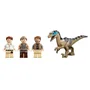 Lego 76973 Jurassic World - Set de Construction La Poursuite du Vélociraptor et du Titanosaure - 582 Pièces avec Dinosaures et Minifigurines
