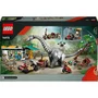Lego 76973 Jurassic World - Set de Construction La Poursuite du Vélociraptor et du Titanosaure - 582 Pièces avec Dinosaures et Minifigurines