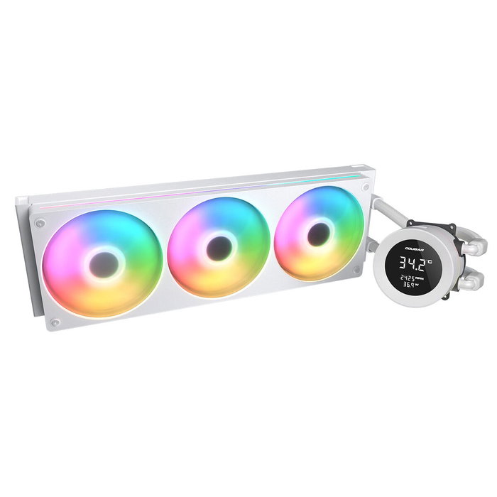 Cougar Kit de refroidissement liquide ARGB 360 Blanc